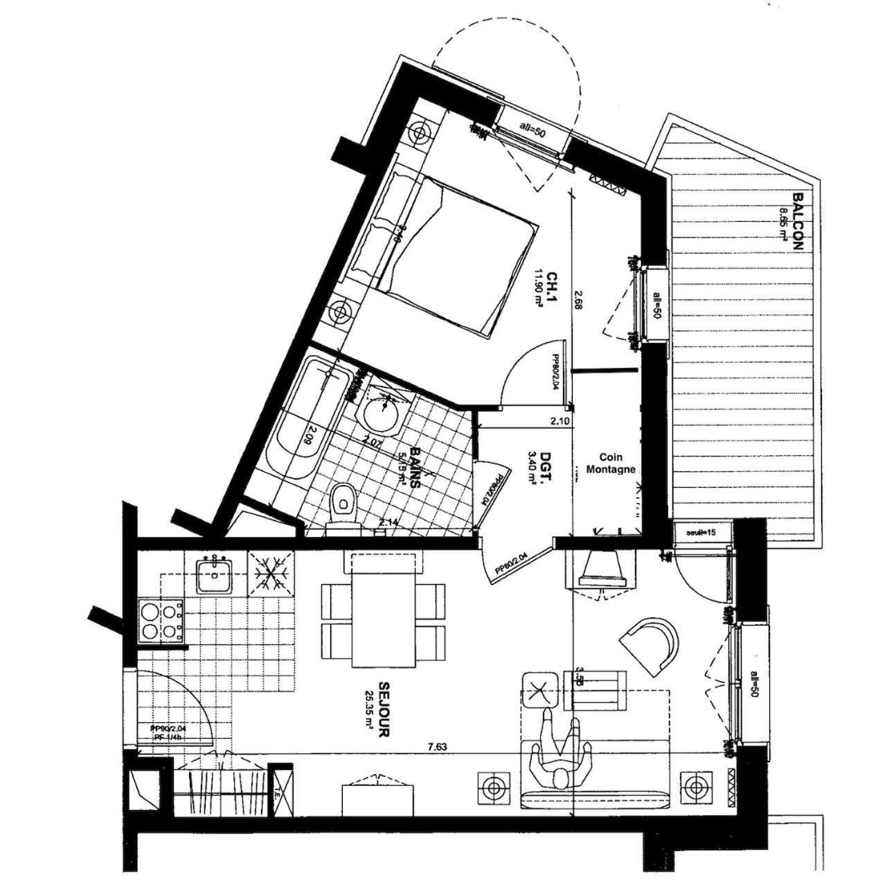 Arc 1950 - Appartement 2 Chambres - Ski-In & Out - Grande Terrasse Ensoleillee Les Arcs  Exterior foto